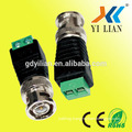 JR cctv male bnc connector monitor to screw terminal